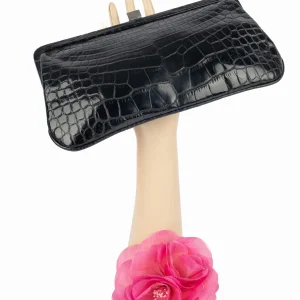 Pochette en crocodile Dior