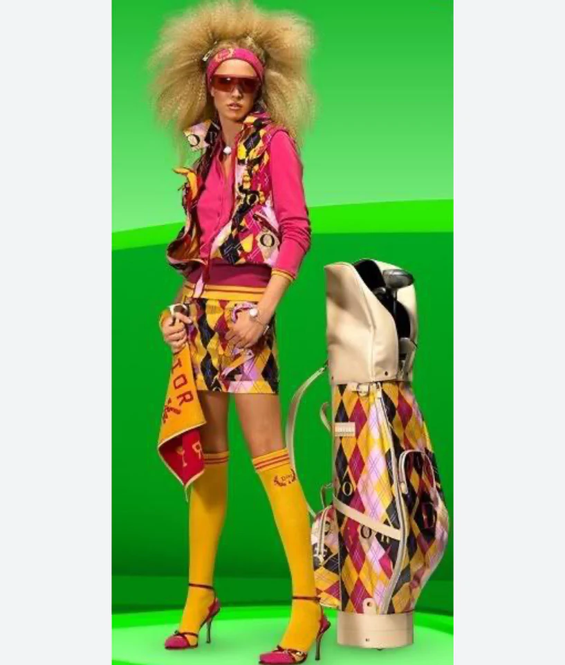 Sac "boston Bowling" arlequin Christian Dior collection Golf 2004 – Image 4