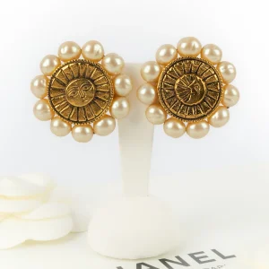 Boucles d'oreilles "Astres" Chanel Printemps-Été 1988