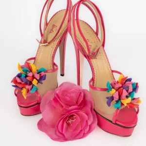 Escarpins Charlotte Olympia x Barbie