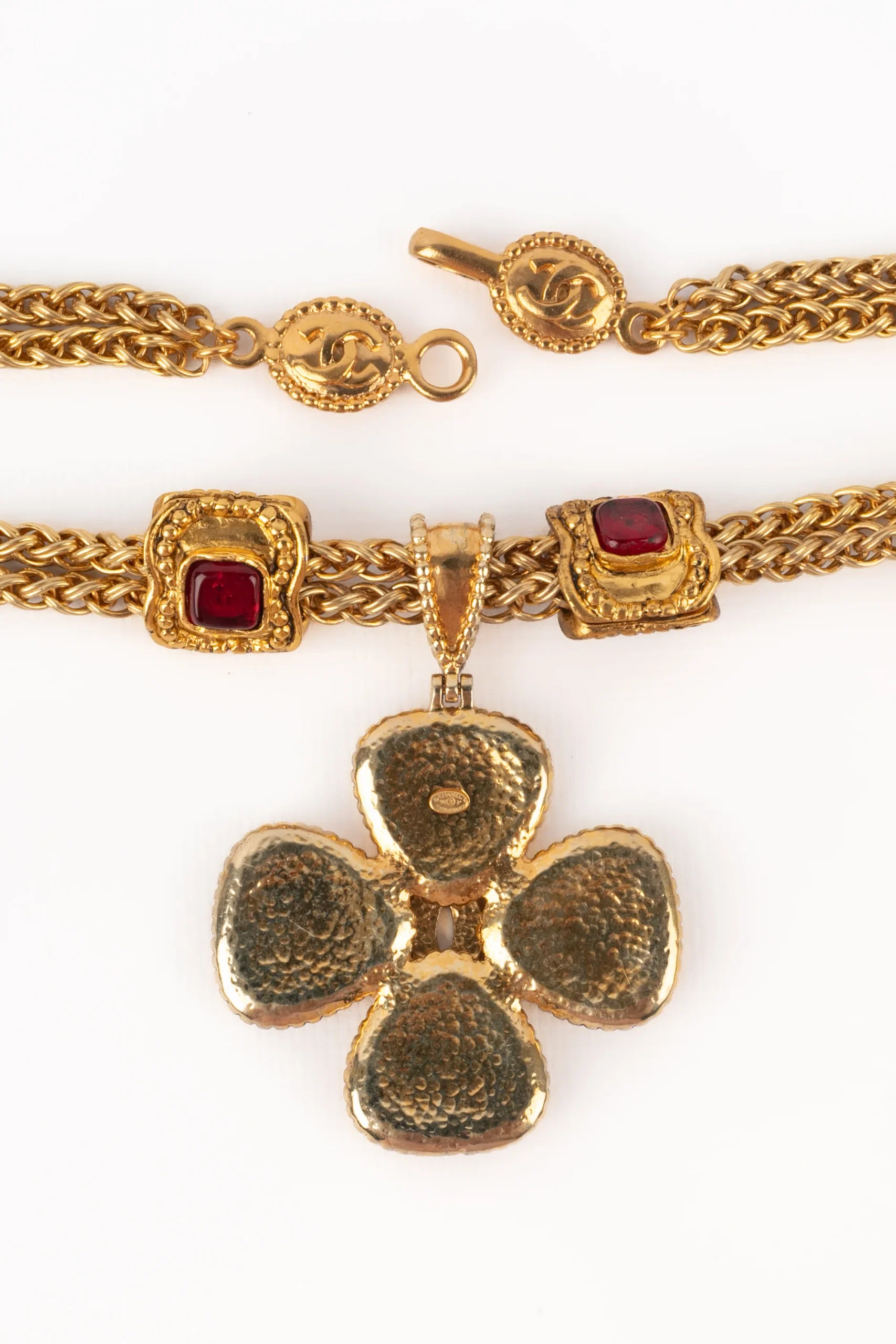 Collier croix Chanel 1996 – Image 9