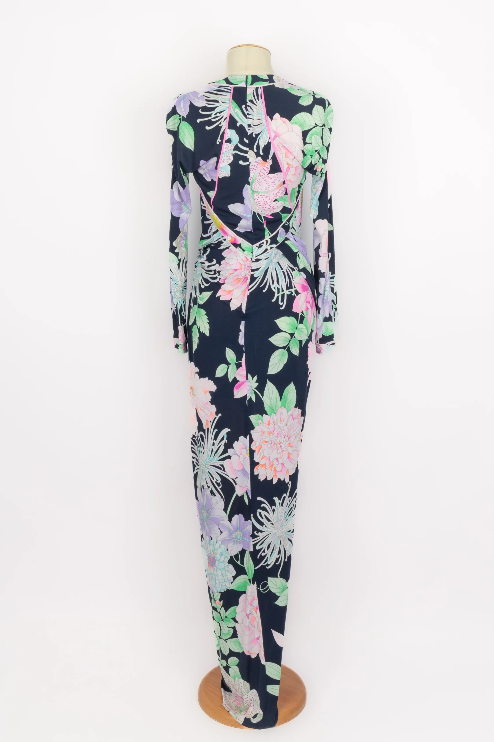 Robe en soie Léonard – Image 4