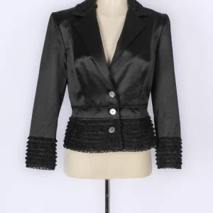 Veste noire Galliano