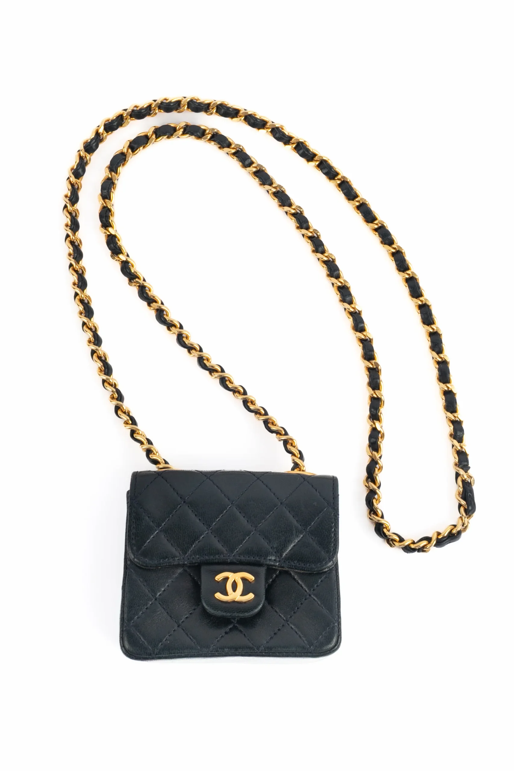 Sac "Classique Micro" Chanel 1989 – Image 4