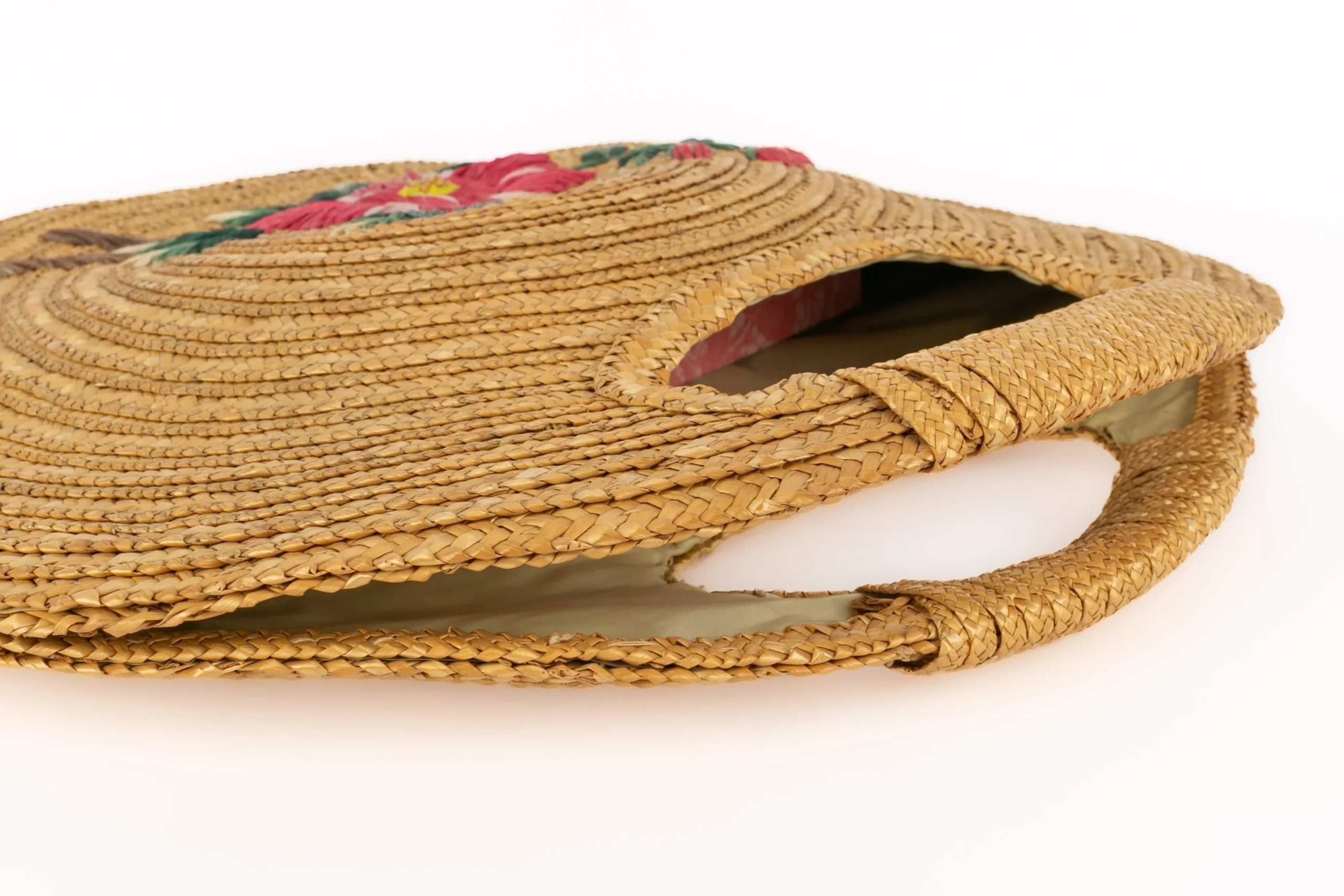 Sac rond en paille – Image 4