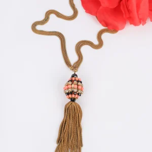 Collier pompon Françoise Montague