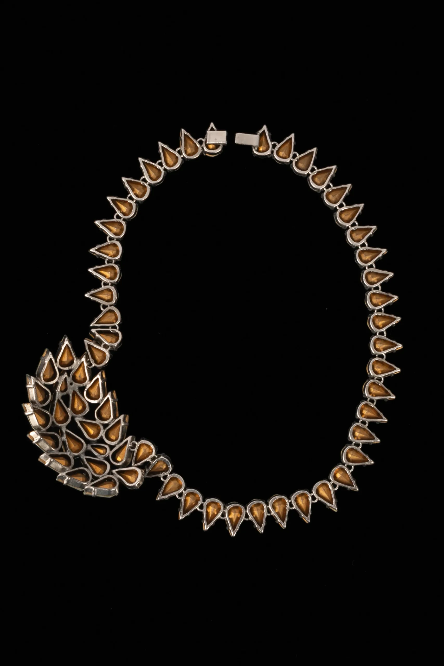 Collier strassé vintage – Image 7
