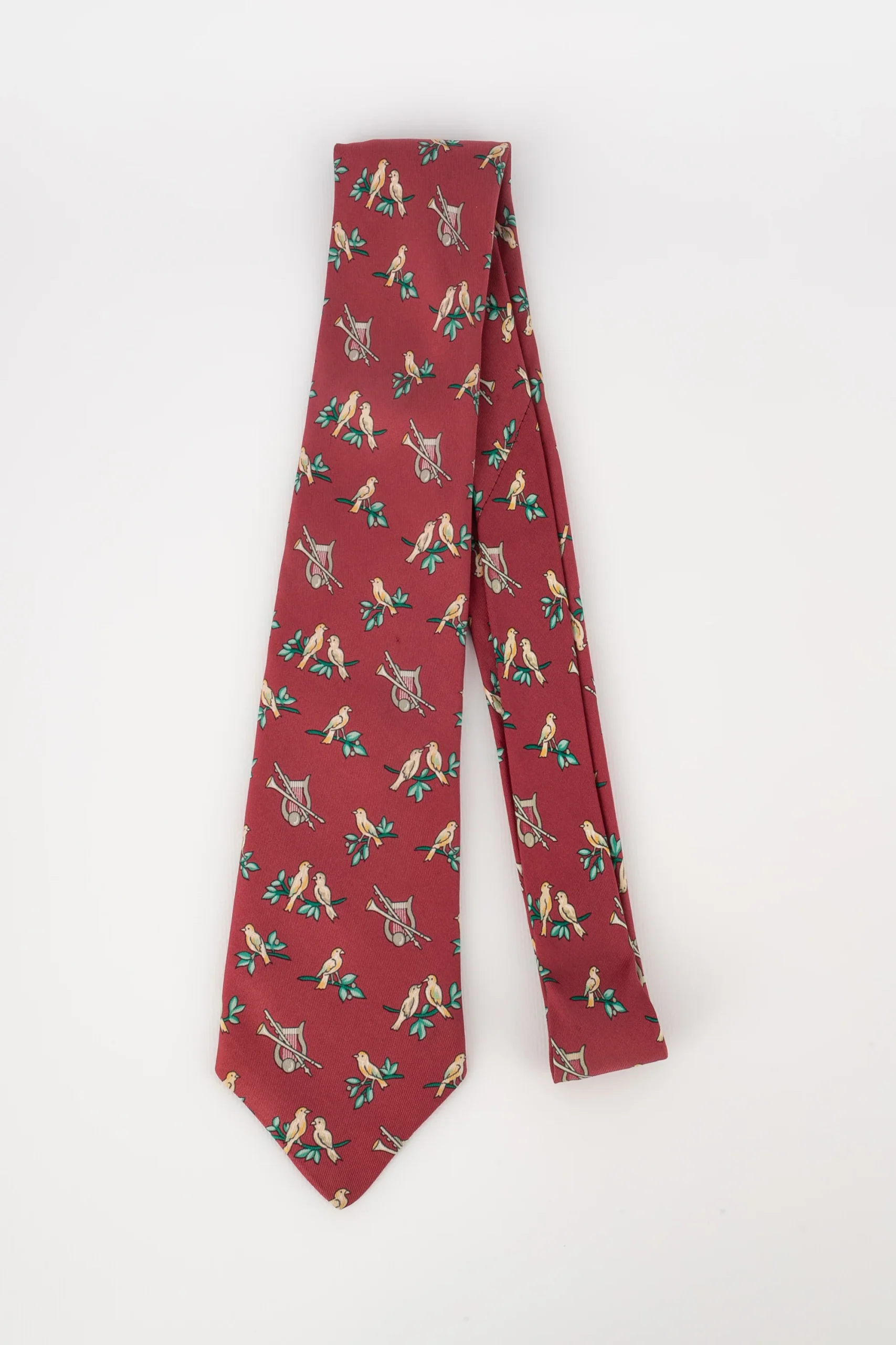 Cravate en soie Hermès – Image 3