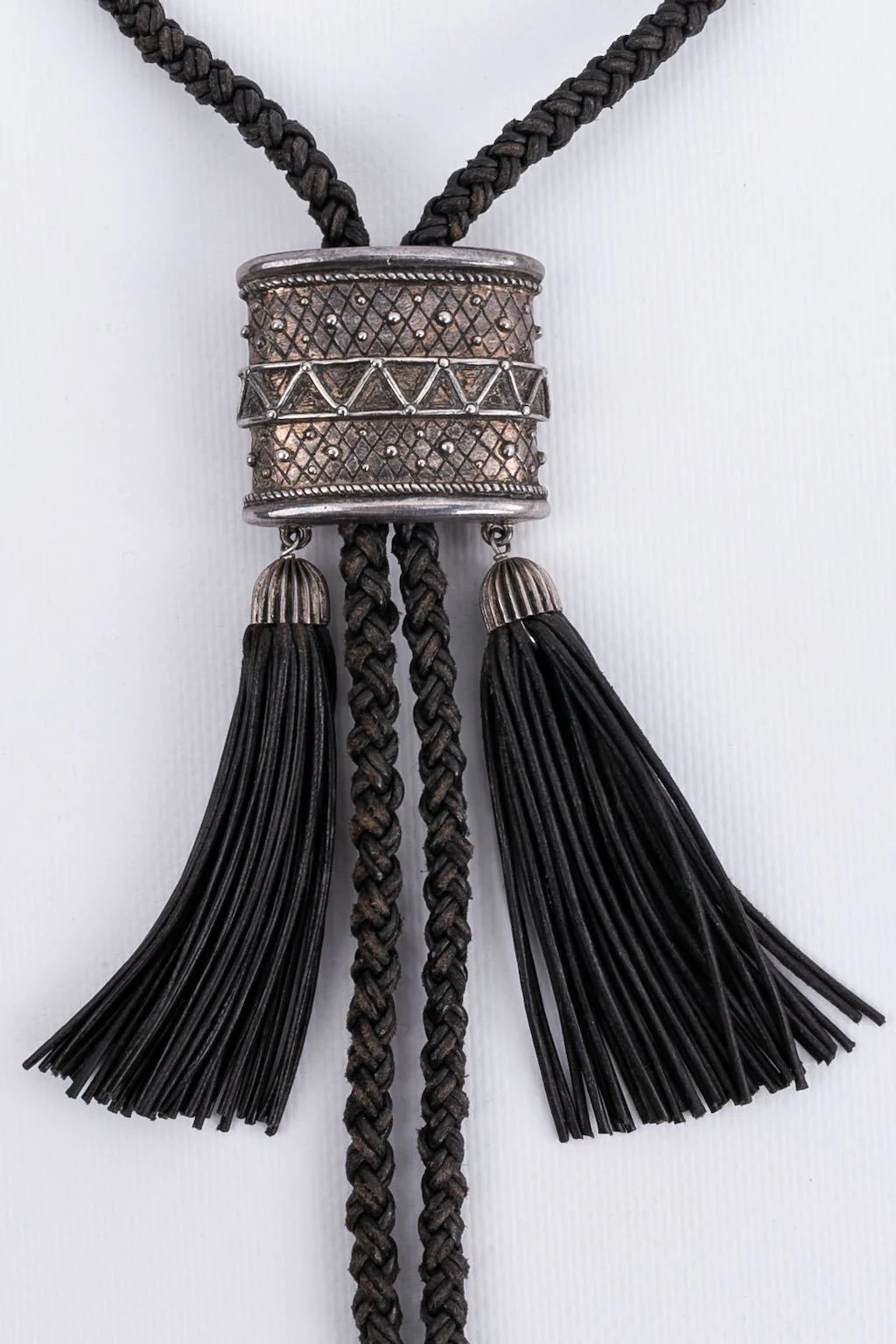 Collier en cuir Dior – Image 7