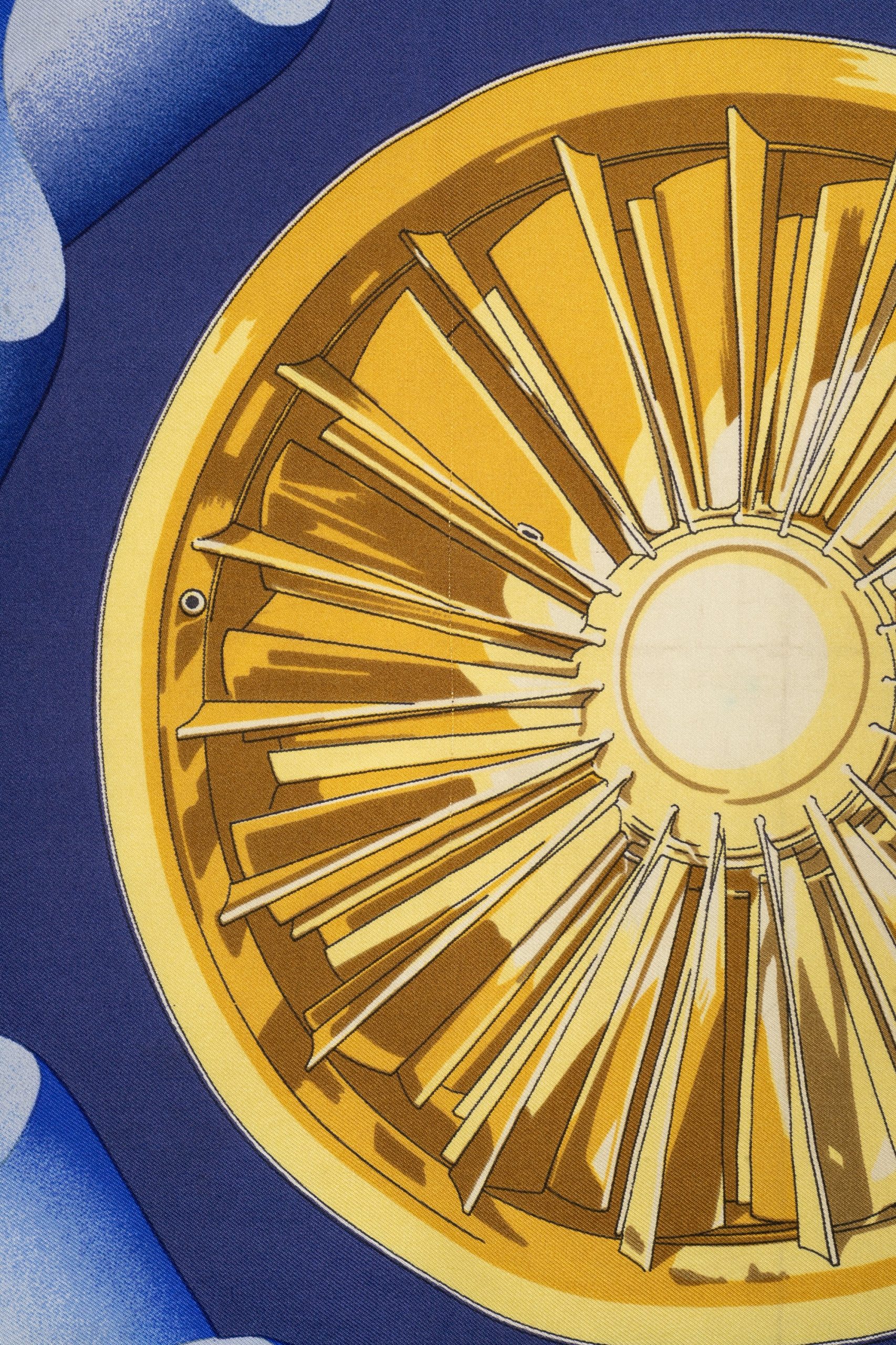 Foulard / Carré "Air France" Hermès – Image 5