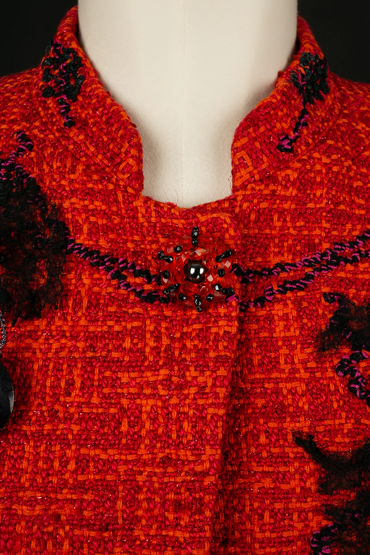 Veste Haute Couture Christian Lacroix Printemps 1997 – Image 7