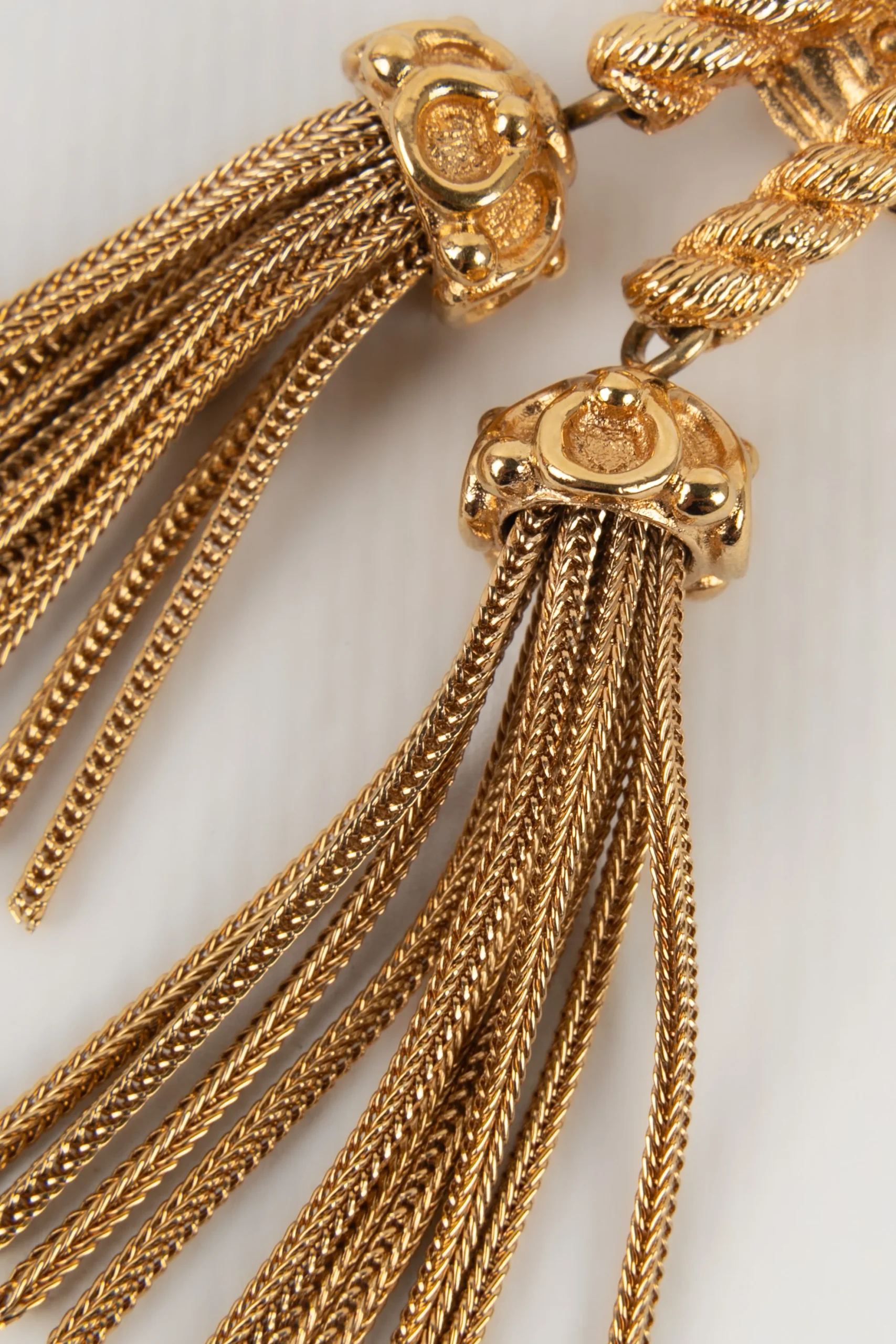 Broche en métal dor Dior – Image 6