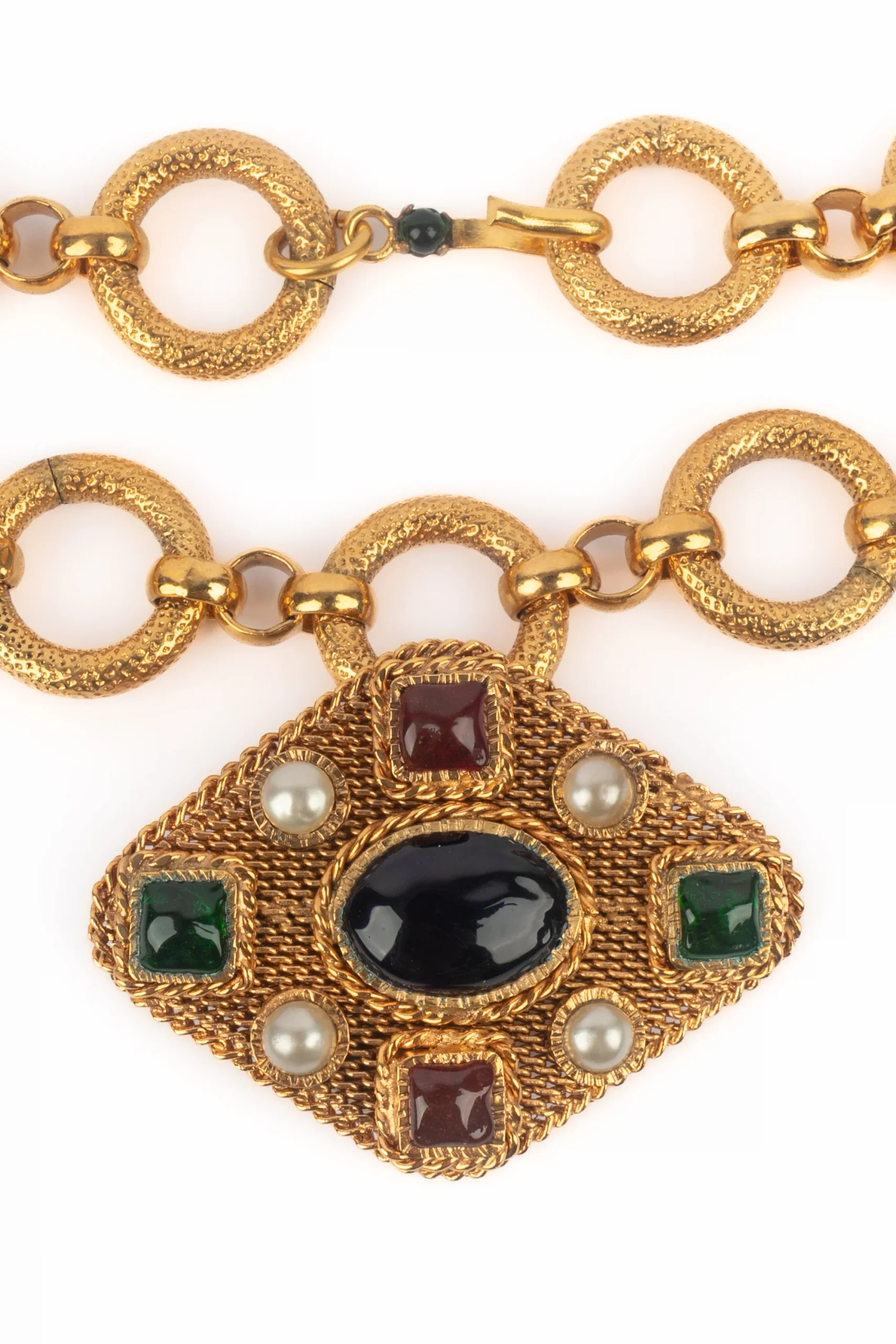 Collier pendentif Chanel 1994 – Image 3