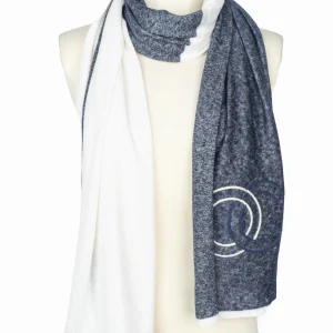 Écharpe bicolore Chanel