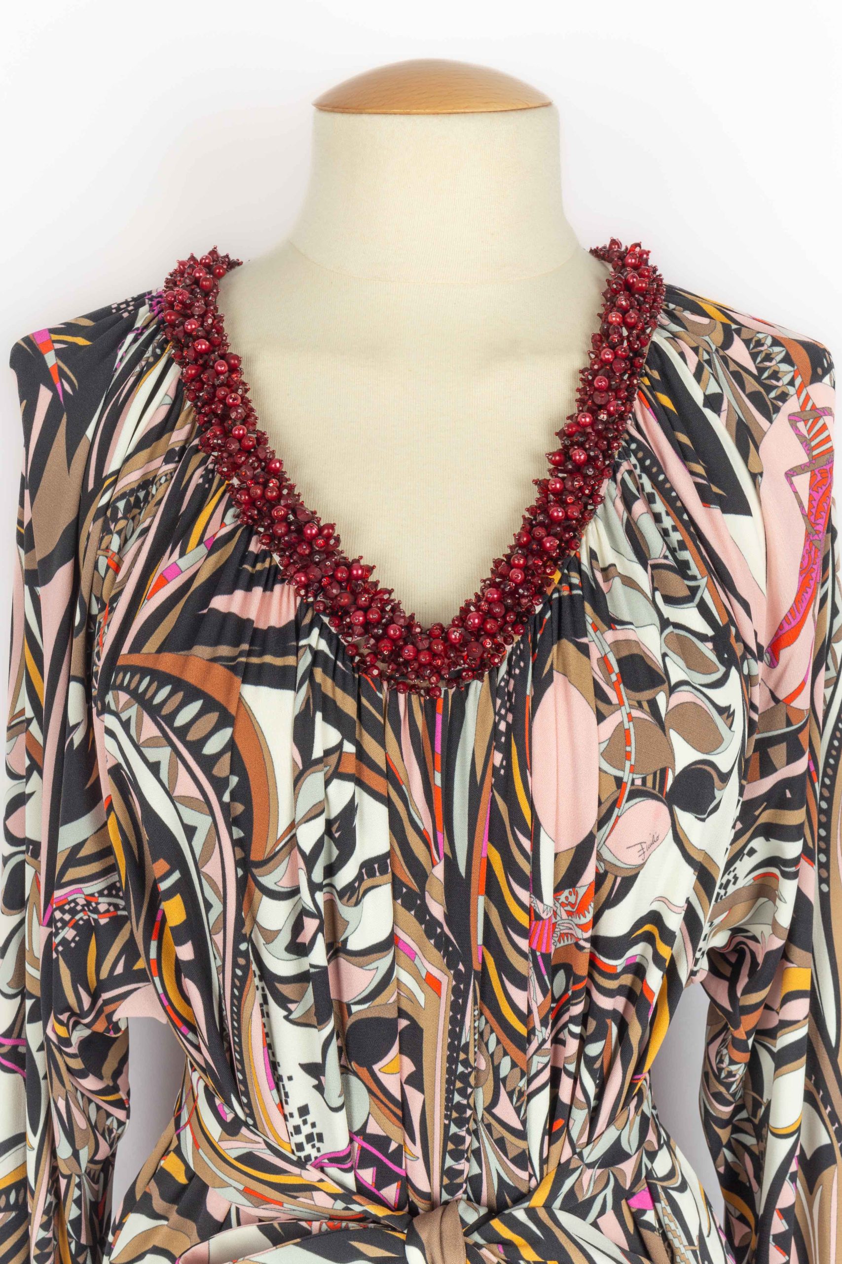 Robe en soie Pucci – Image 6