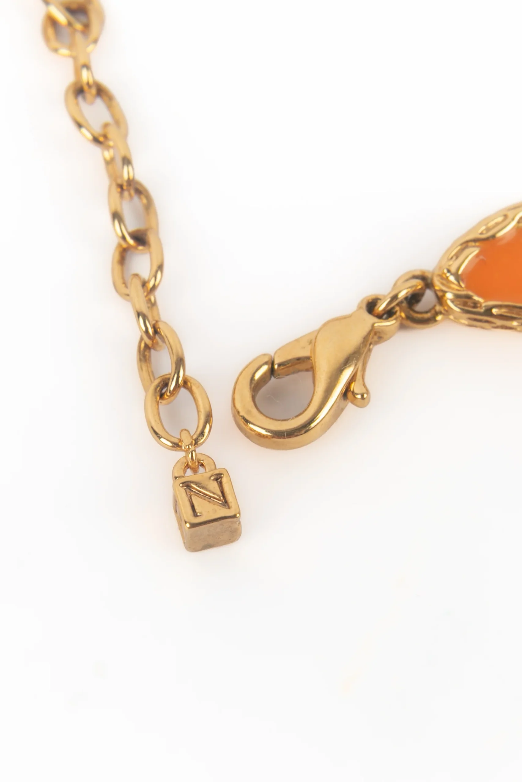 Collier émaillé Nina Ricci – Image 7