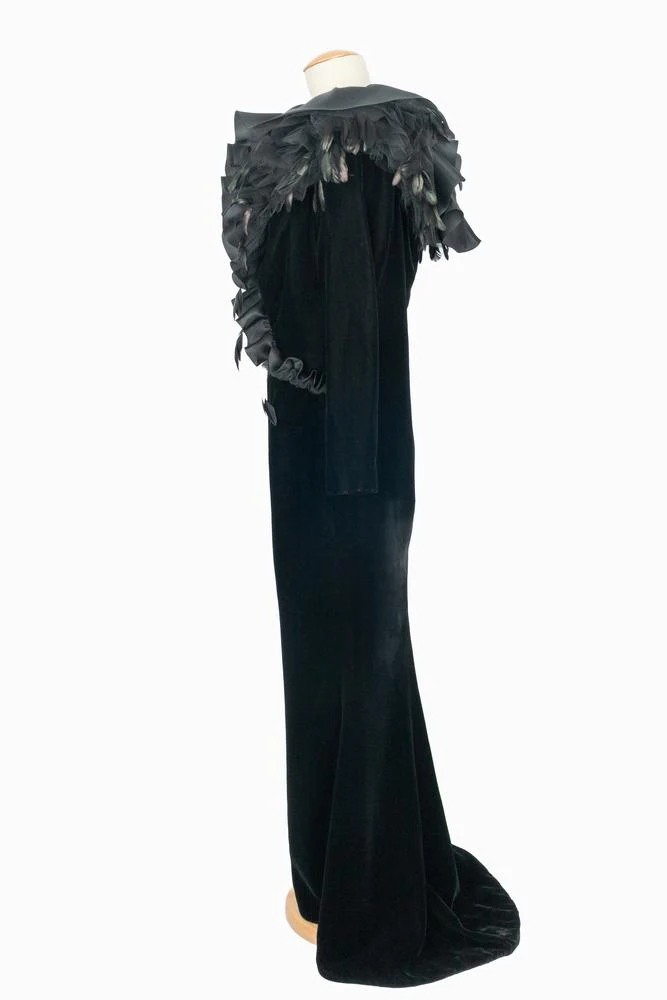 Robe en velours Loris Azzaro – Image 3