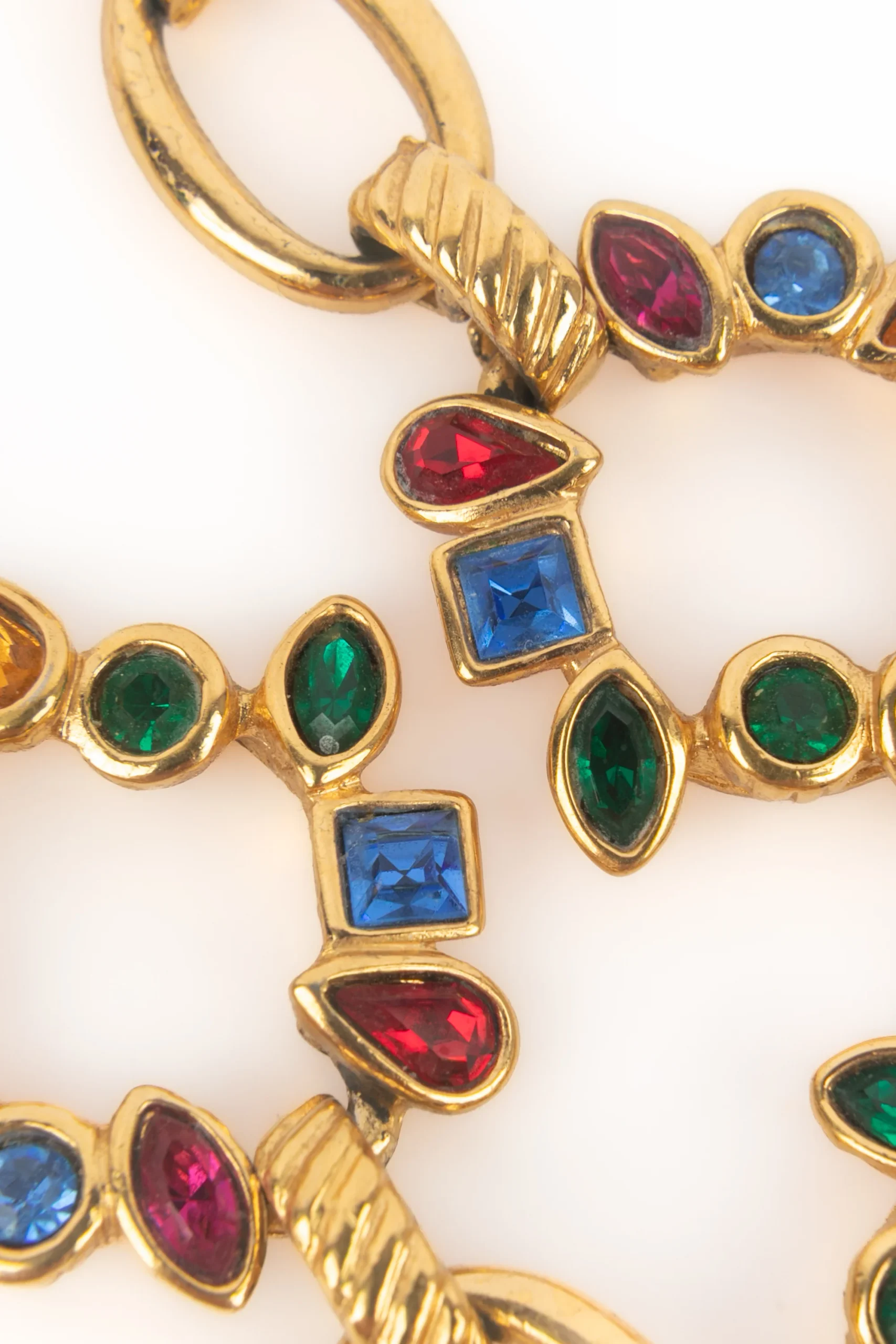 Collier strass Yves Saint Laurent – Image 6