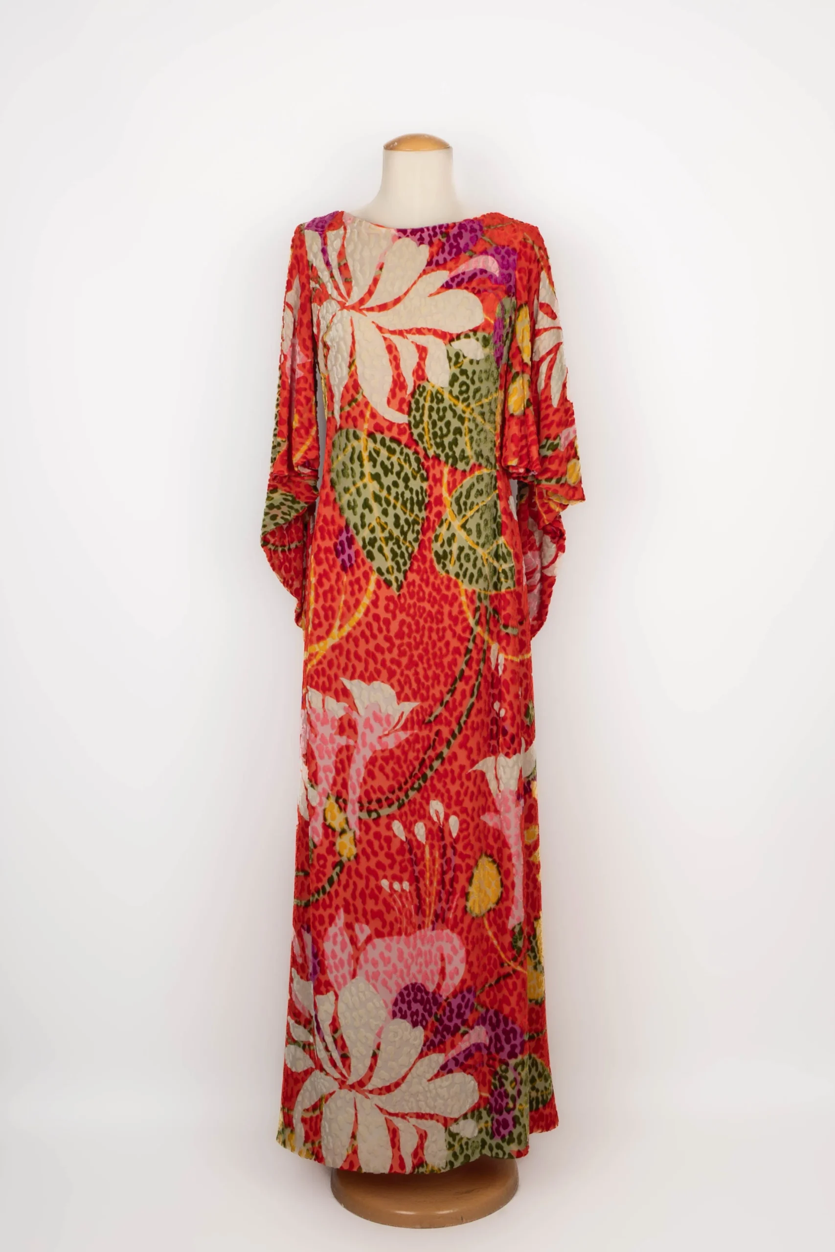 Robe en velours 1970's – Image 2