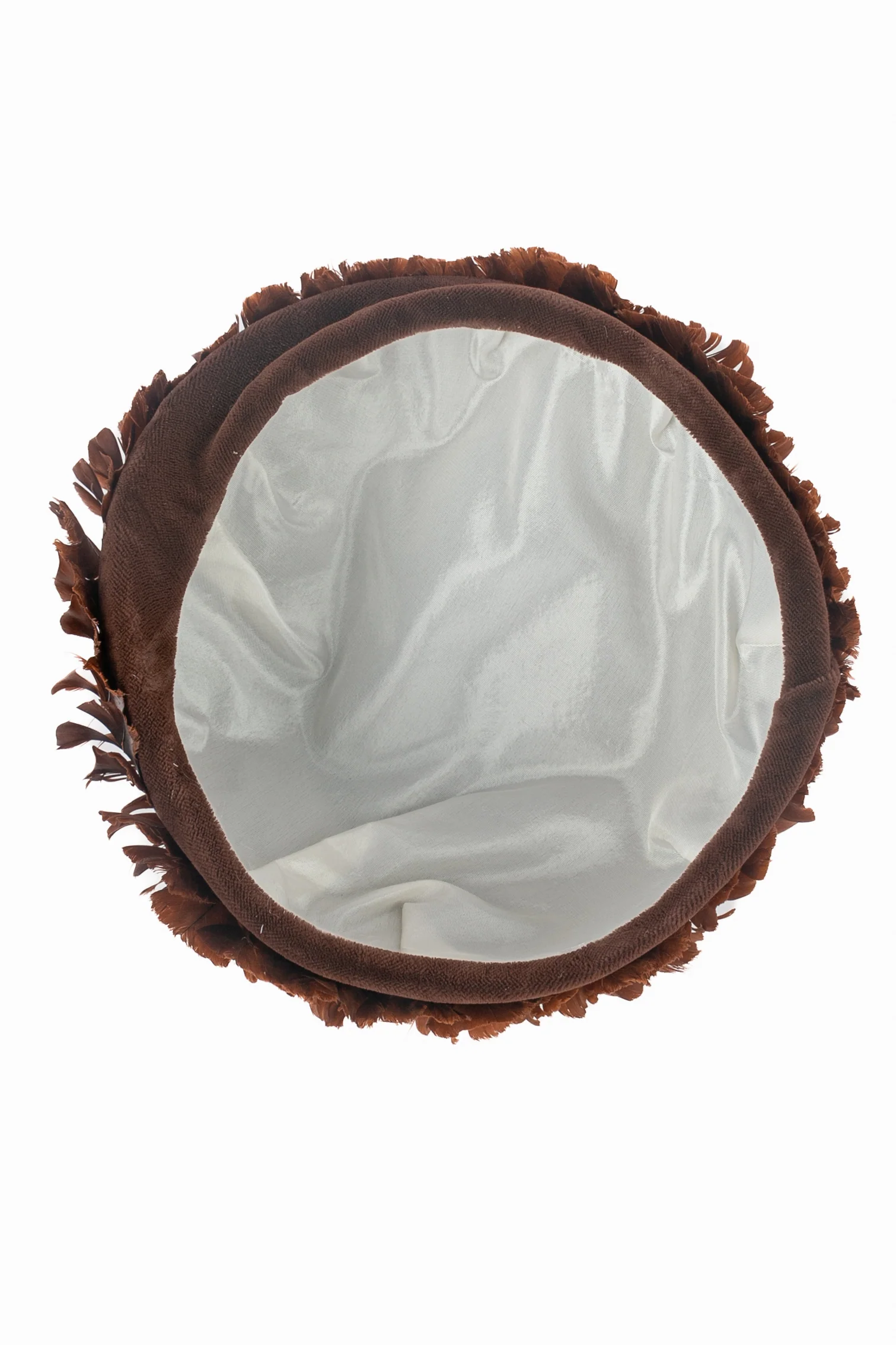 Chapeau vintage en plumes – Image 8