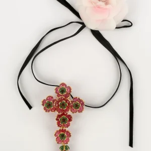 Collier croix Augustine