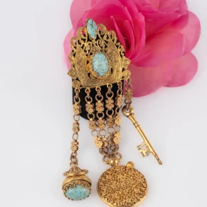 Broche pendentif Théâtre