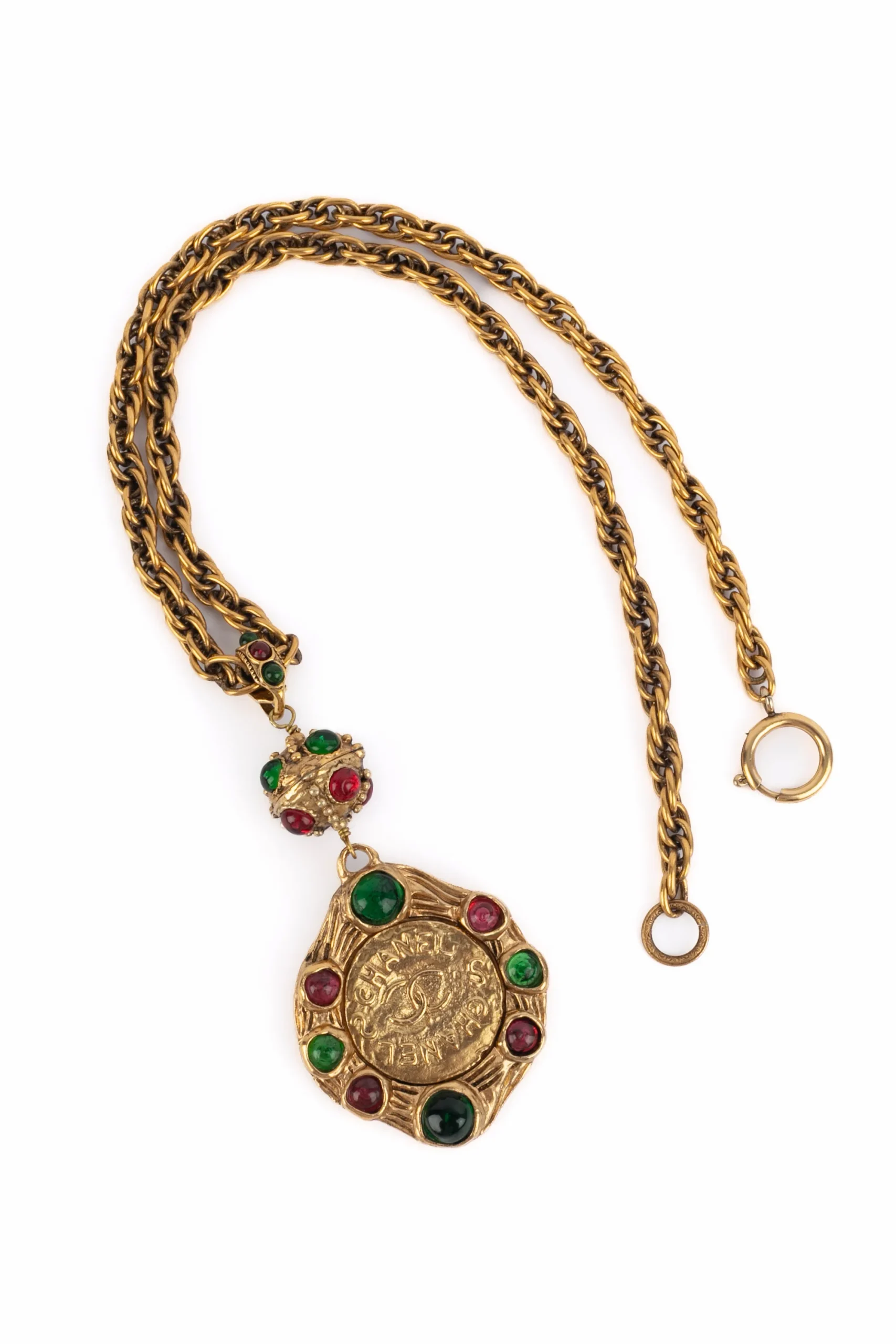 Collier pendentif Chanel 1990's – Image 7