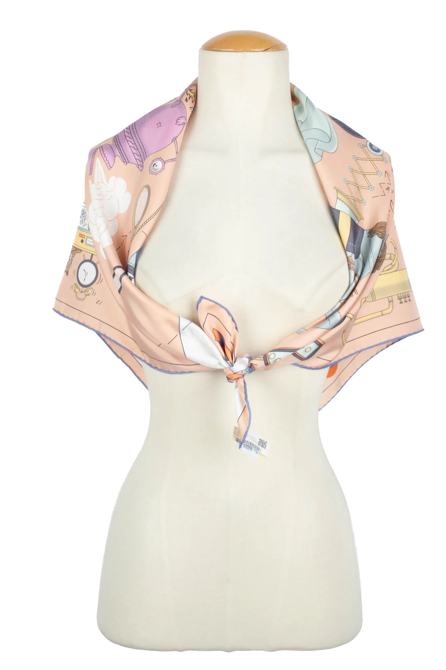 Carré / Foulard "Tea for two" Hermès – Image 7