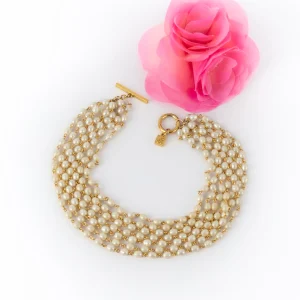 Collier de perles Karl Lagerfeld