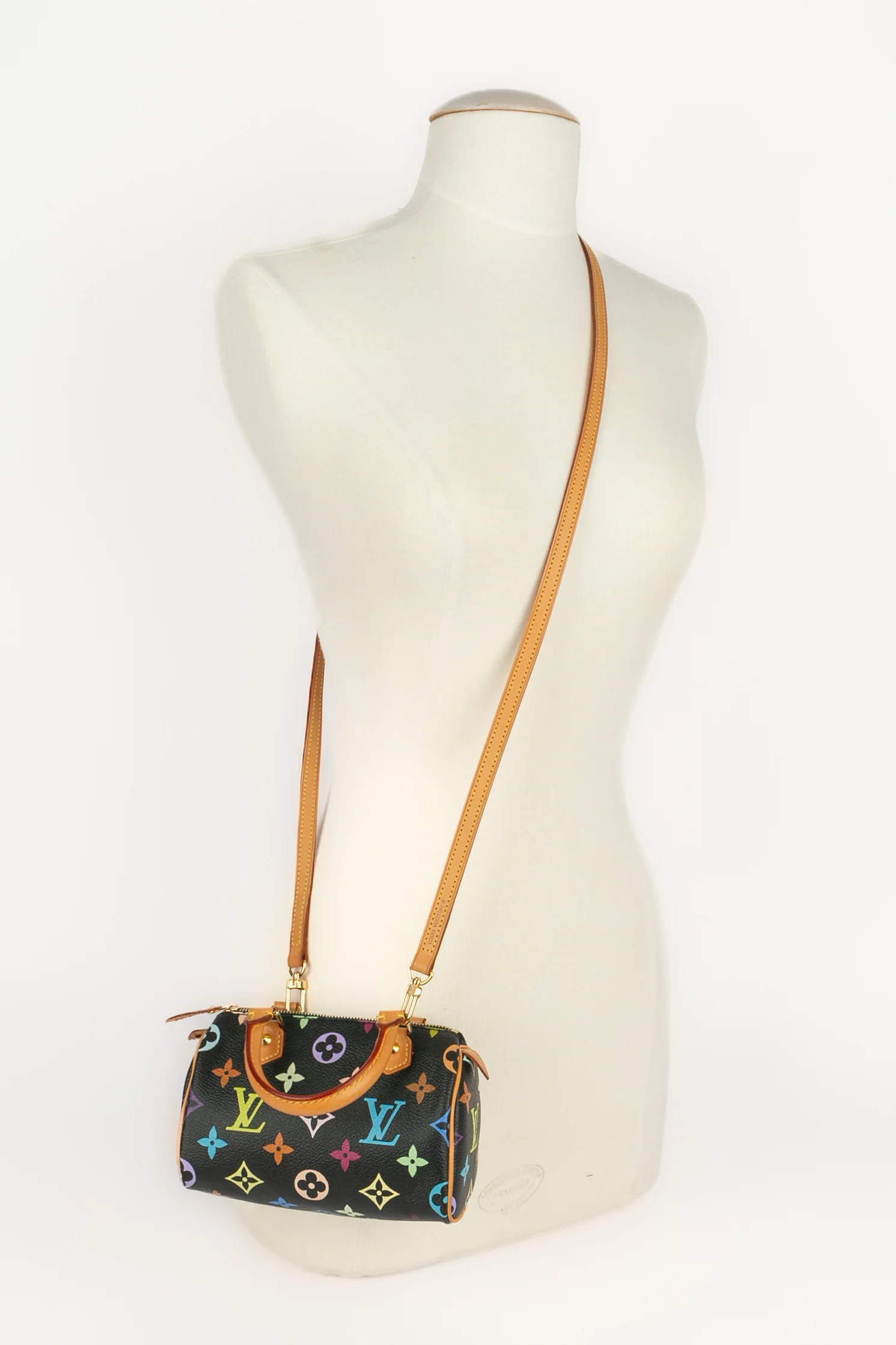 Sac Nano Speedy Louis Vuitton x Takashi Murakami 2003 édition limitée – Image 4