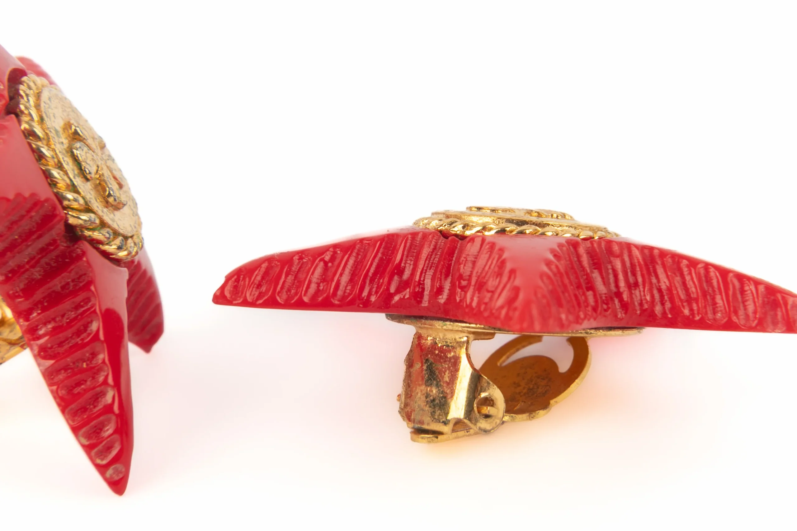 Boucles d'oreilles "étoile de mer" Chanel Haute Couture Eté 1989 – Image 8