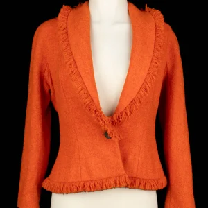 Veste orange Dior Automne 1998