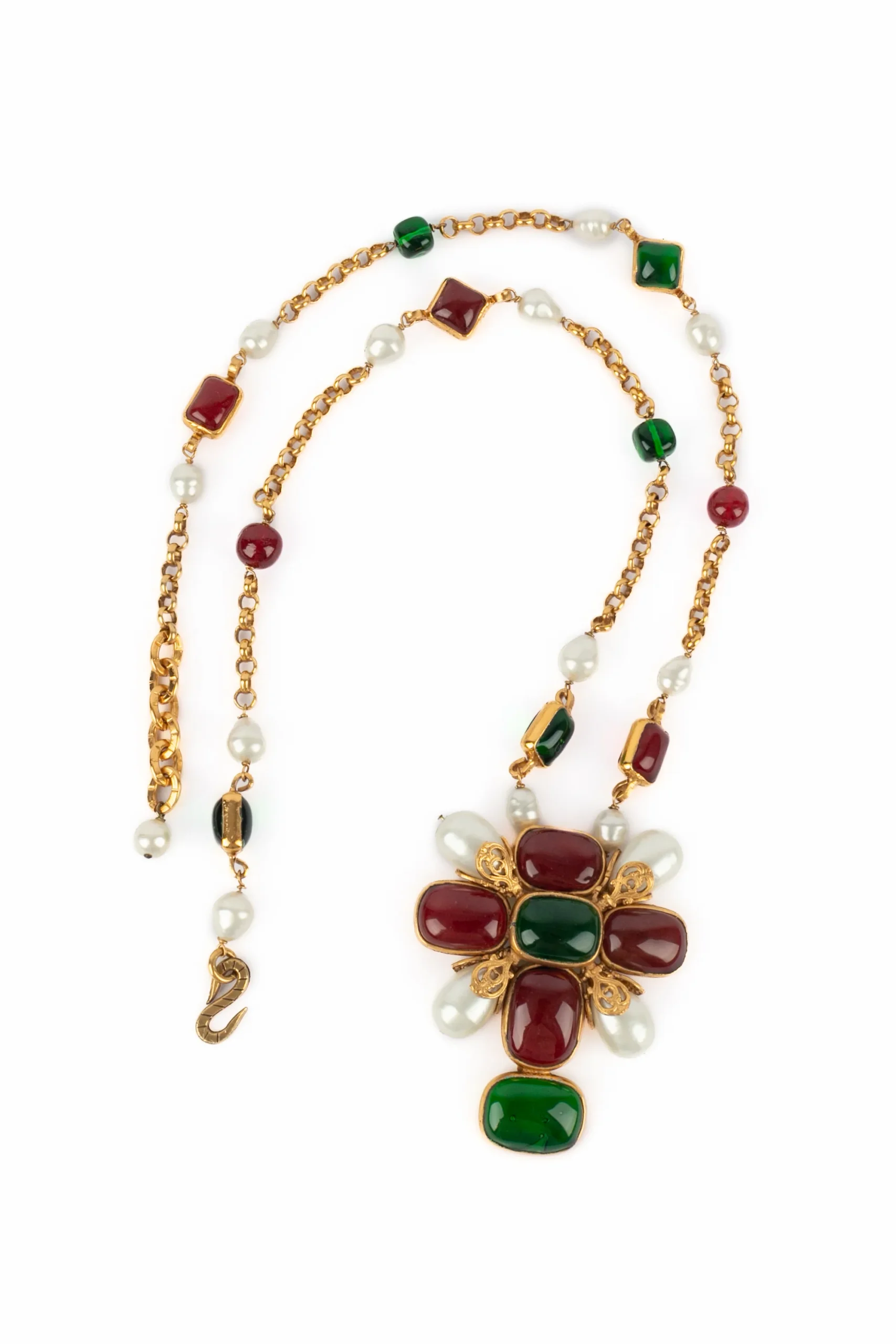 Collier croix Chanel 1994 – Image 6