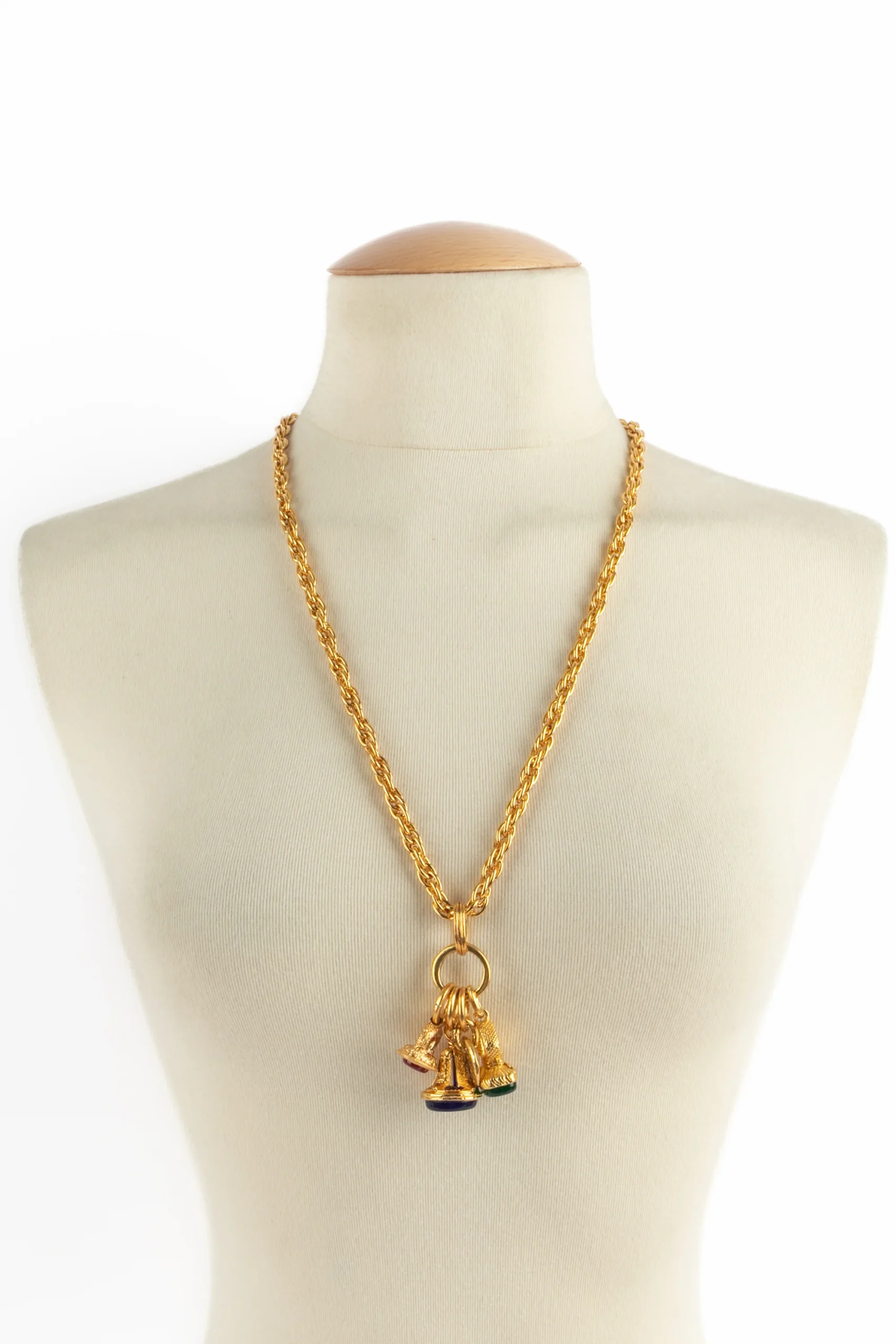 Collier "sceau" Chanel 1993 – Image 5