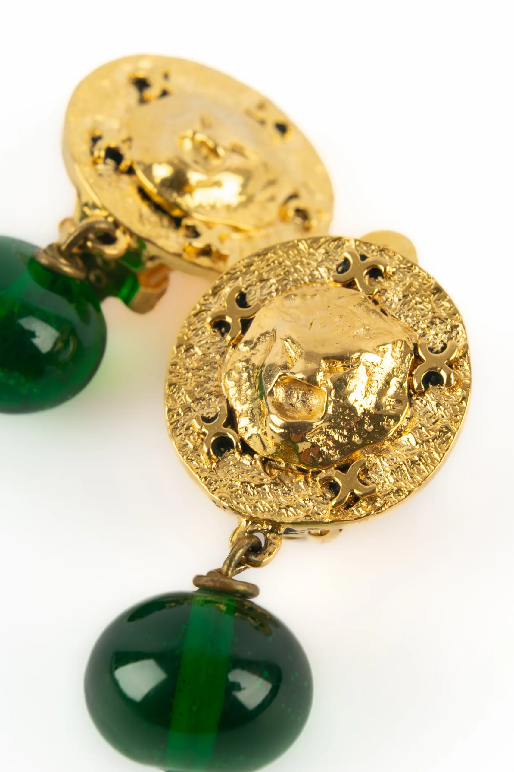 Boucles d'oreilles "Lion" Chanel – Image 5