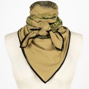 Foulard en jersey "Les guépards" Hermès