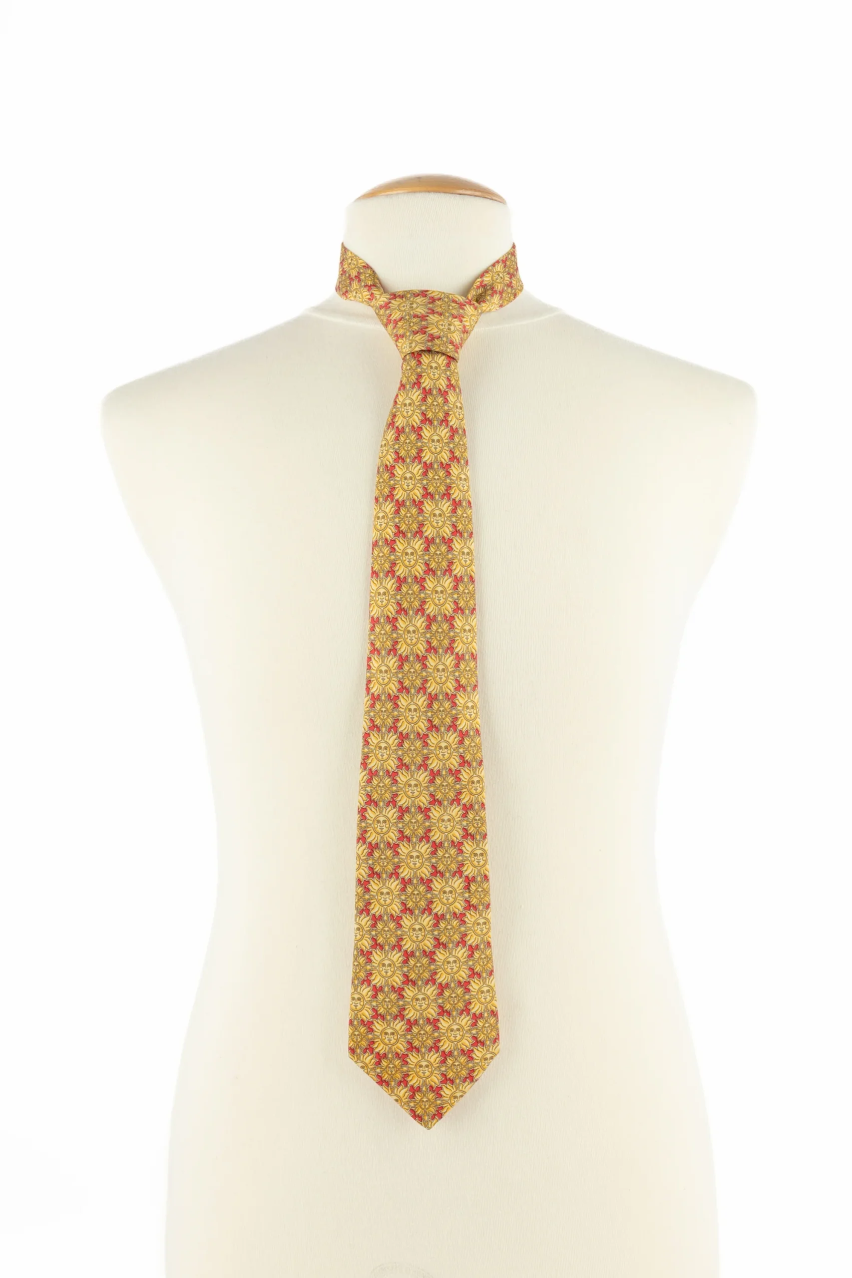 Cravate en soie Hermès – Image 4