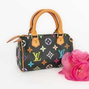 Sac Nano Speedy Louis Vuitton x Takashi Murakami 2003 édition limitée