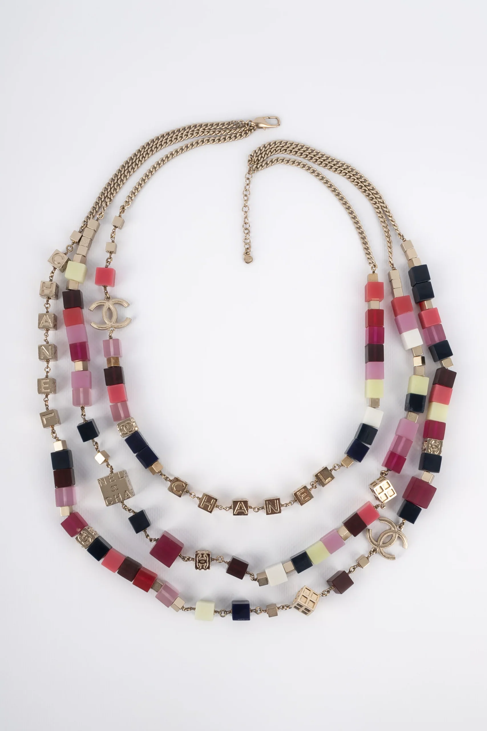 Collier cubes Chanel Printemps 2004 – Image 3