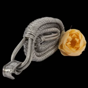 Ceinture argenté Yves Saint Laurent