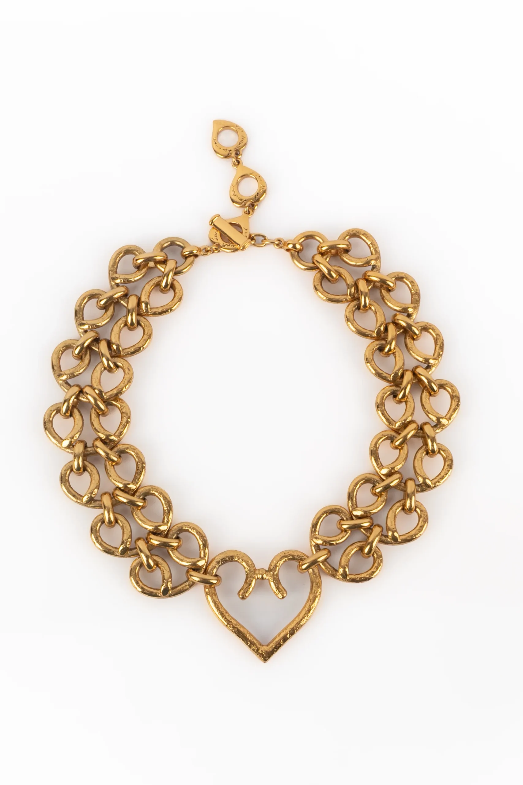 Collier coeur Yves Saint Laurent – Image 3