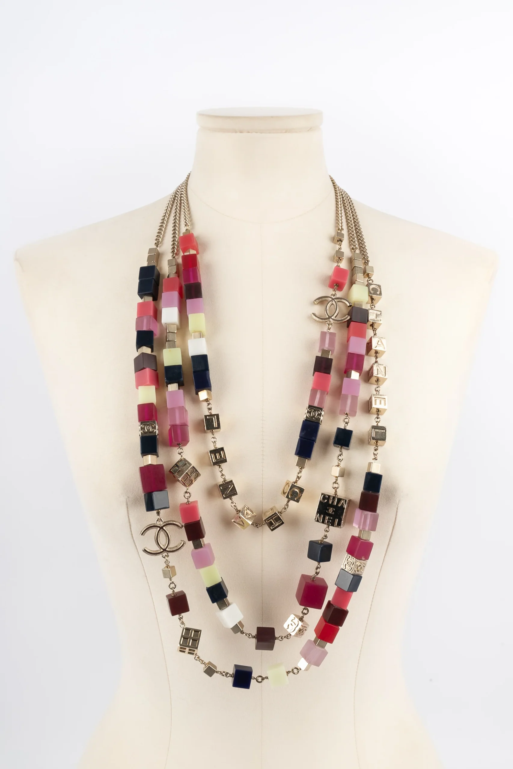 Collier cubes Chanel Printemps 2004 – Image 6