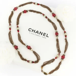 Collier sautoir Chanel
