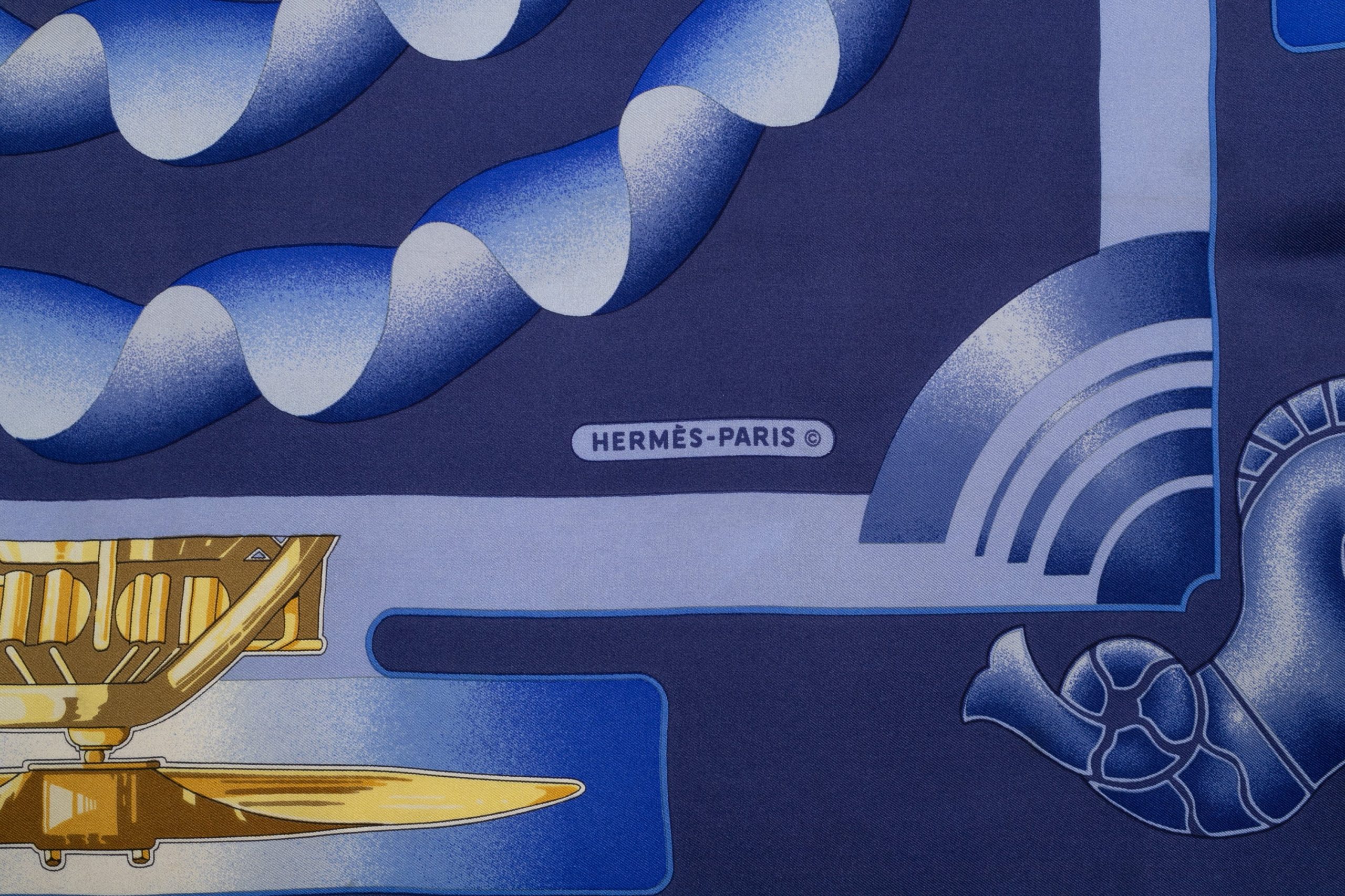 Foulard / Carré "Air France" Hermès – Image 6