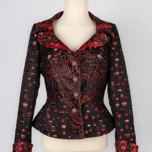 Veste en soie Christian Lacroix