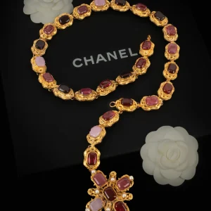 Collier croix Chanel Haute Couture 1992