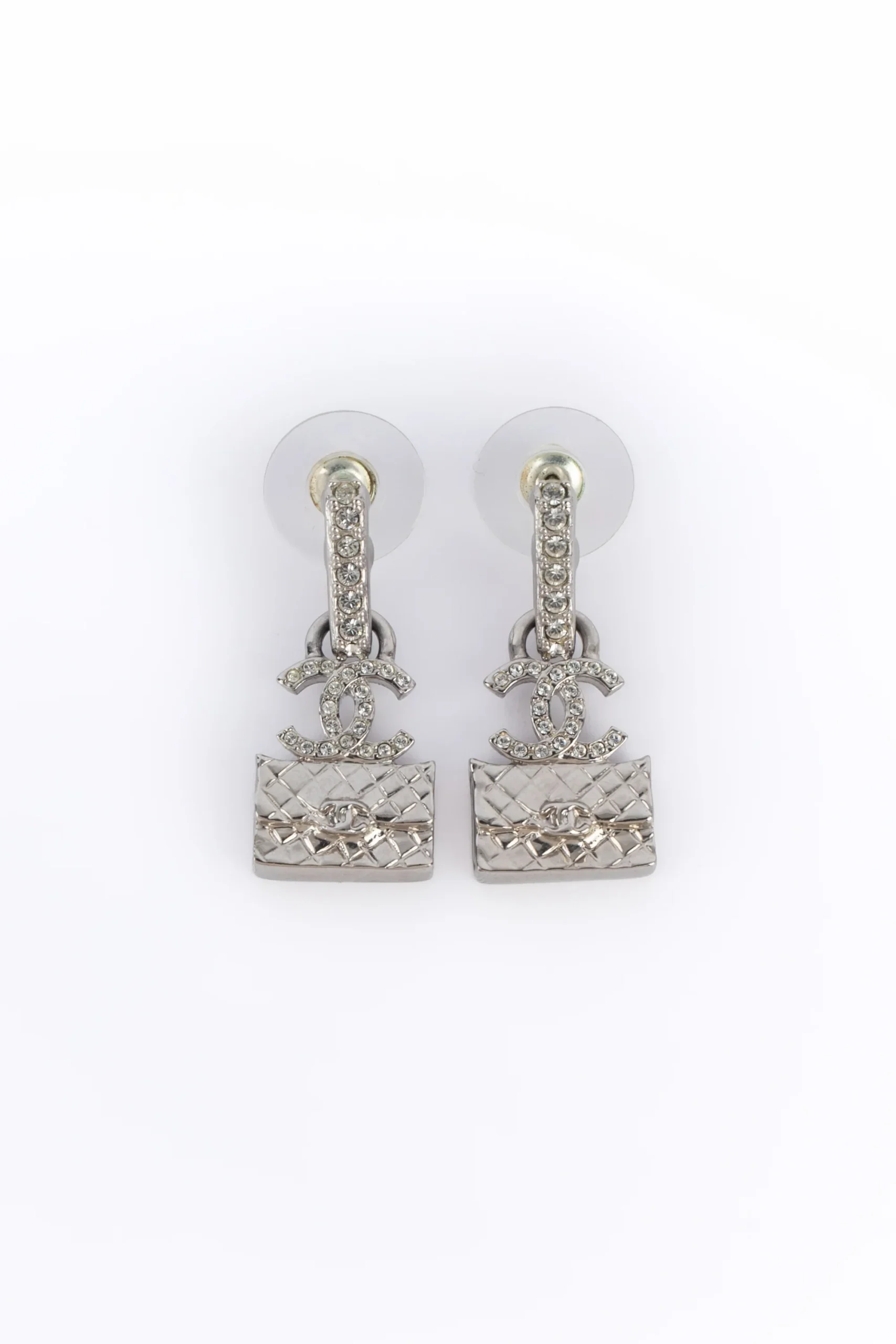 Boucles d'oreilles "flacon de parfum" Chanel 2023 – Image 3