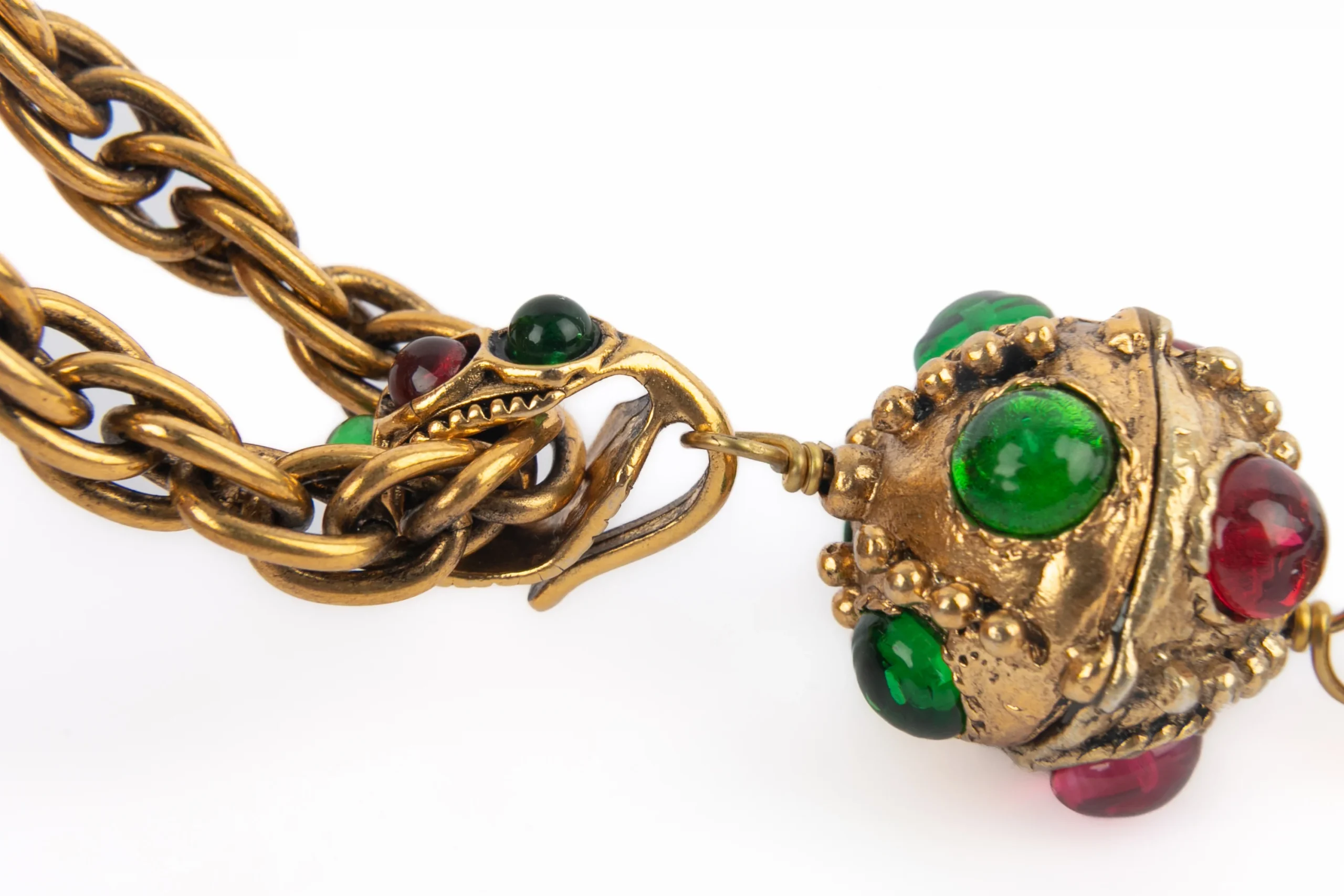 Collier pendentif Chanel 1990's – Image 9