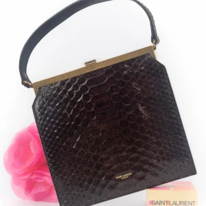 Sac à main "Python Nuit Blanche" Yves Saint Laurent