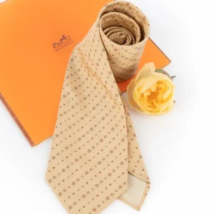 Cravate en soie Hermès